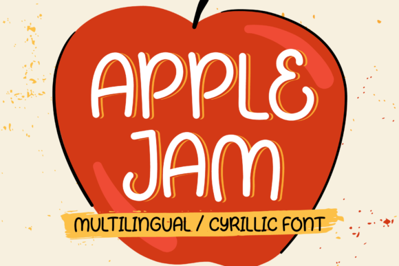 Apple Jam: A Handwritten Font for Bold Marketing
