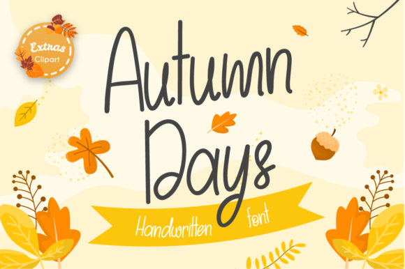 Autumn Days Font: A Warm Typeface for Branding