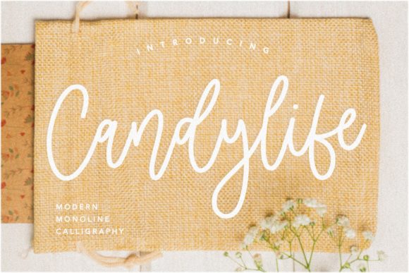 Candylife: A Handwritten Font for Bold Marketing