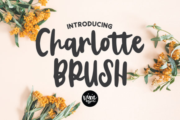 Charlotte Brush Font: Authentic Handwritten Style