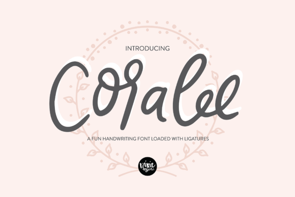 Coralee: A Handwritten Font for Makers