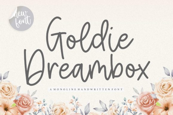 Goldie Dreambox: A Handwritten Font for Branding