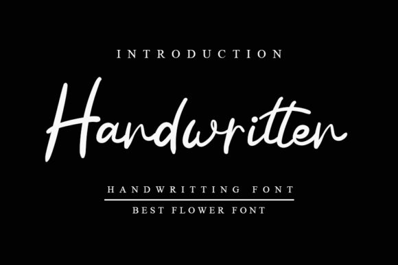 Handwritten: A Script Font for Authentic Branding