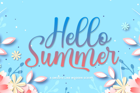 Hello Summer: A Timeless Handwritten Font for Designers