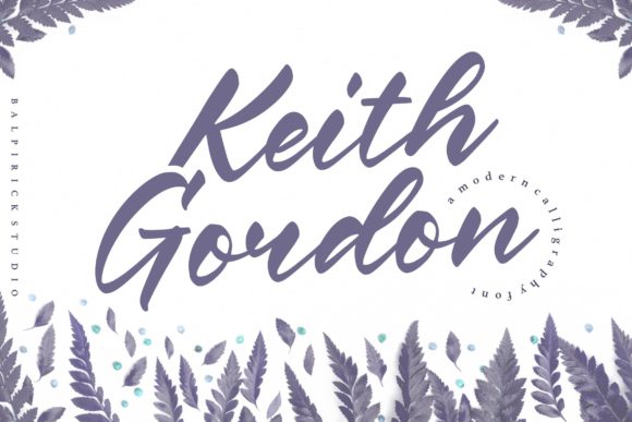 Keith Gordon Font: Elevate Your Brand Identity