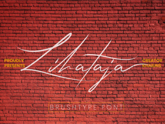 Lihataja: A Flowing Script Font for Elegant Branding