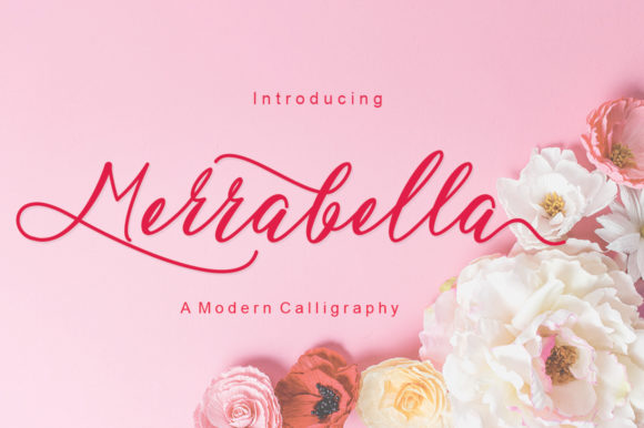Merrabella: A Script Font for Elegant Editorial Design