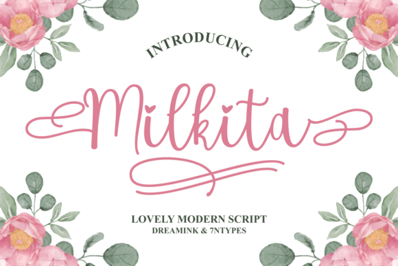 Milkita: A Script Font for Modern Campaigns