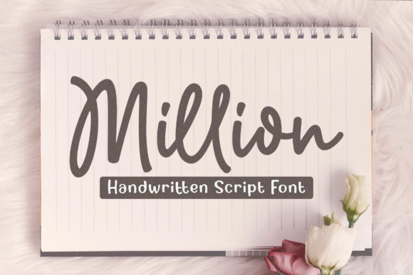 Million: The Handwritten Font for Scroll-Stopping Content