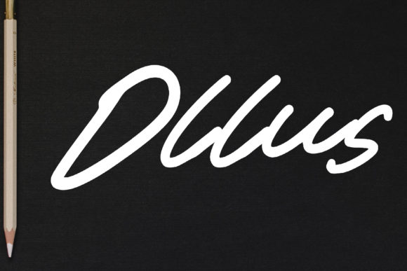 Ollus: A Sweet Handwritten Typeface for Modern Brands