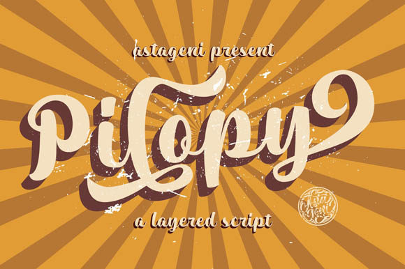 Pilopy: A Bold Script Font for Digital Impact