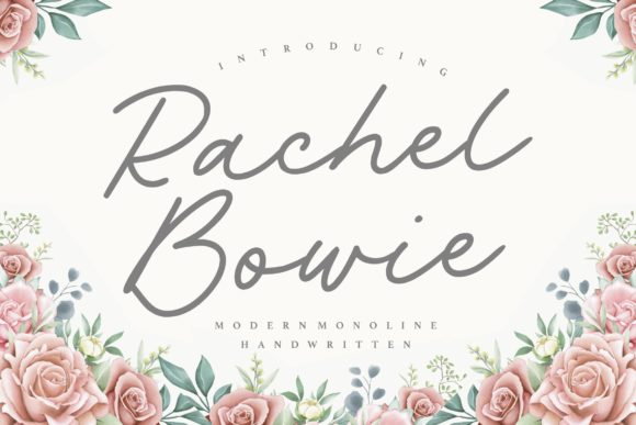 Rachel Bowie Font: Elevate Your Brand Identity