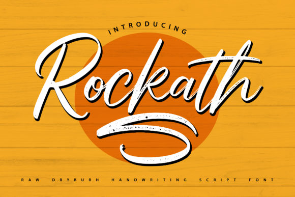Rockath: A Timeless Handwritten Font for Editorial Design