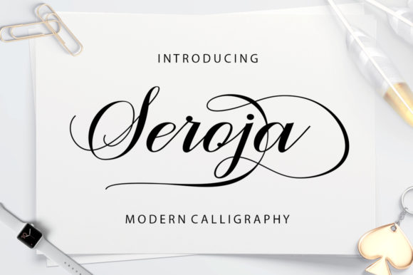 Seroja: The Script Font That Elevates Brand Identity