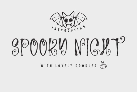 Spooky Night: A Handwritten Font for Editorial Charm