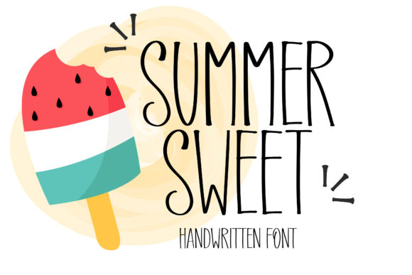 Summer Sweet: A Handwritten Typeface for Editorial Design