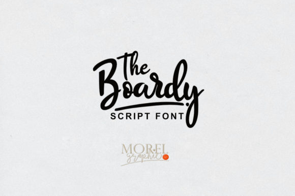 The Boardy Font: Elegant Script for Branding