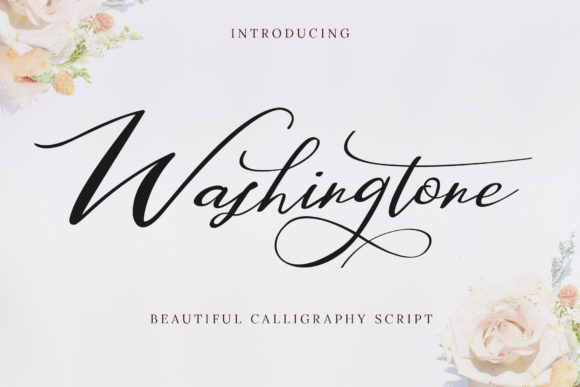 Washingtone: The Handwritten Font That Elevates Brand Identity