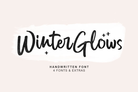 Winter Glows: A Handwritten Font for Elegant Branding